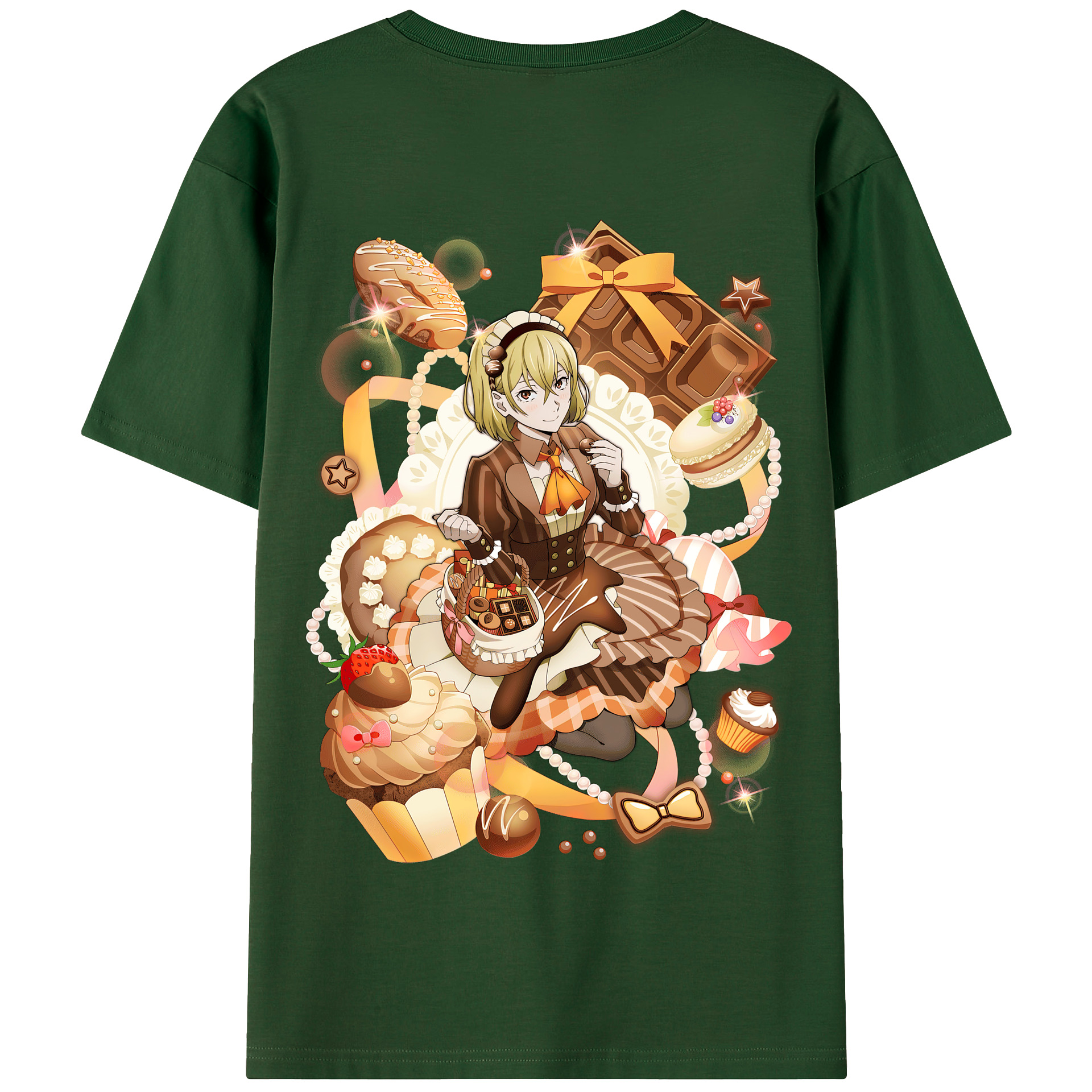 （画像用） 文豪ストレイドッグス Bungo Stray Dogs 綿100％半袖Tシャツ（背面プリント）